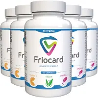 Fyron Group B.V. Friocard - 300 kapslar (5-pack) - Schweizisk formel - 22 vitaminer & mineraler - Professionell storlek