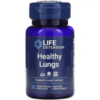 Life Extension , Hälsosamma Lungor, 30 Vegetariska Kapslar