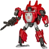 Transformers Toys Studio Series Deluxe War for Cybertron 07 Gamer Edition Sideswipe 4,5-tums konvertering Action Bild 8+
