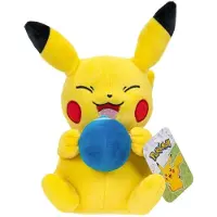 Pokémon -gosedjur Pikachu med Oranbär-tillbehör – 20 cm