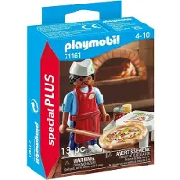 Playmobil SpecialPlus - Pizza Kock - 71161 - 13 Delar - - One Size - Leksaker