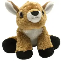 Wild republic fawn plysch fyllda djur plysch leksaksgvor fr barn HUGAEMS 7