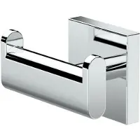 GATCO 4055A Elevate Double Robe Krok Chrome