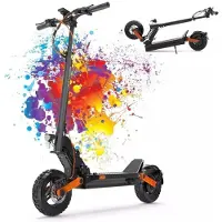 KUKIRIN JOYOR S5 - Trottinette électrique Pliable - ABE - Moteur 500W Batterie - Max 20km/h - 48V 13AH Pneus de 10 Pouces - Noir