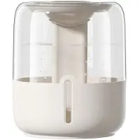 Typecat 6,8L Luftfuktare med Stor Kapacitet USB Dubbel Spray Tyst Luftfuktare Hem Sovrum Skrivbord med Nattljus Beige