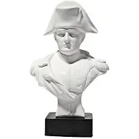 Danila-Souvenirs Marmor byst staty skulptur franska kejsaren Napoleon Bonaparte 13 cm