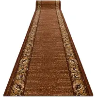 Rugsx Löpare BCF FELIKS brun 90 cm 90x540 cm