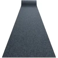 Rugsx Löpare - Dörrmatta halkskydd CEYLON utomhus, inomhus grå 0901 100cm 100x470 cm