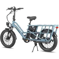 KUKIRIN Fafrees FF20 CUV - Elektrisk lastcykel - 250 W - 48 V - 24 Ah - 20-tums nav - Maximal hastighet 25 km/h - Blå