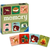 Ravensburger Great Outdoors Memory Game for Boys & Girls Age 3 & Up! - En rolig och snabb campingmatchning Game 20359