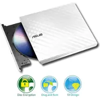 Asus Sdrw-08d2s-u Lite Extern Dvd-läsare