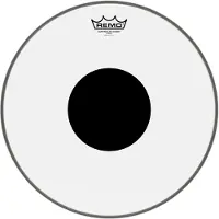 Remo CS-0315-10 Controlled Sound Clear Black Dot 15" Trumhuvud