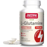 Jarrow Formulas , L-Glutamin, 1 000 mg, 100 Tabletter