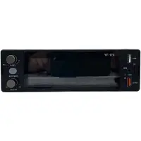 Wella 1Din MP3 Bilradio Ljud Stereo FM AUX Input Receiver Multimedia Auto Radio Player Högeffektsförstärkare för Bil