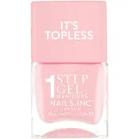 Nails Inc It's Topless Gel Nagellack 4-i-1 Base Coat Behandling Frg & Top Coat Lngvarig Starka Naglar Glnsande Salong Kvalitet Manikyr Hemma V