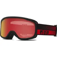 Giro skidglasögon ROAM RED FLOW (lins AMBER SCARLET 19-42% S2 + YELLOW 77% S1) (NY 2023/2024)