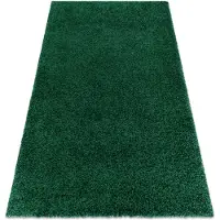 Rugsx Matta SOFFI shaggy 5cm flaskgrön 120x170 cm