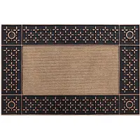 Rugsx Dörrmatta halkskydd BH 207 Spalje, utomhus, inomhus - brun 45x70 cm