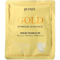 Petitfee , Guld hydrogel skönhetsmask, 5 ark, 32 g Varje