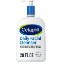 Cetaphil Ansiktsrengöring, Daglig Rengöring för Känslig, Kombination till Fet Hy, NY 20 oz