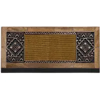 Rugsx Dörrmatta halkskydd BH NT004 Boho, utomhus, inomhus - brun 40x85 cm