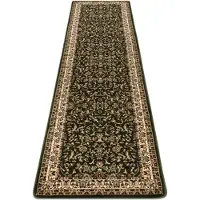 Rugsx Matta, Löpare ROYAL ADR design 1745 grön - for the corridor & hallway 70x300 cm