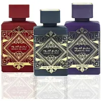 Lattafa Bade'e Al Oud Unisex 3 Delar Eau de Parfum Presentset 3.4 Ounce/100 ml