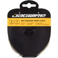Jagwire Pro Dropper Innerkabel Ø0,8x2000mm guld 2022 Sadelstolpsklämmor