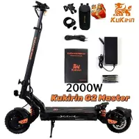 KUKIRIN G2Master - Scooter électrique - 52 V - 20,8 Ah - Trottinette électrique tout-terrain pliable