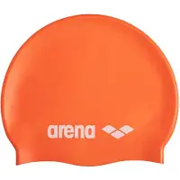 Arena Classic Silicone Cap, Orange, Keps, Unisex, Vuxen, Simning, Silikon