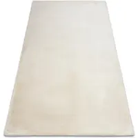 Rugsx Matta BUNNY elfenben IMITATION AV KANINSPEL 80x150 cm