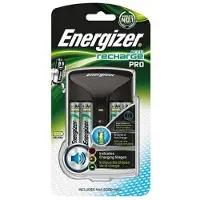 Energizer S8800 Pro-laddare + 4 AA 2000 mAh-batterier