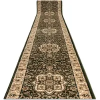 Rugsx Löpare HEAT-SET ROYAL AGY 0521 grön 90 cm 90x100 cm
