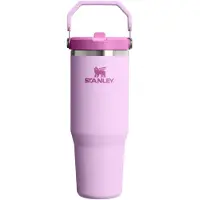 Stanley IceFlow 2.0 Flip Straw Tumbler med Handtag 30 oz | Tålig Lock och Flip Straw | Vattenflaska