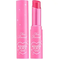 Too Faced Kissing Juicy Tint | terfuktande lppfrgning med Color + Shine Strawberry Frosting