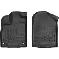 Husky Liners Weatherbeater Golvmattor | Passar 2019-2024 Honda Passport; 2016-2022 Honda Pilot | Frmre raden 2-st svart - 18411