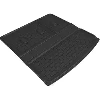 3D MAXpider Custom Fit Kagu Cargo Liner (svart) Kompatibel med Chevrolet/GMC Tahoe/Yukon 2021-2023 - Lastfoder