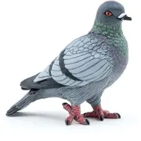 Papo Duva - H: 4 cm - - One Size - Leksaksdjur