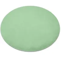 Rugsx Matta BUNNY cirkel grön IMITATION AV KANINSPEL cirkel 80 cm