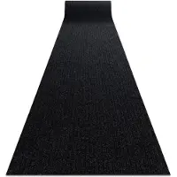 Rugsx Löpare - Dörrmatta halkskydd CEYLON utomhus, inomhus antracit 0923 100cm 100x600 cm
