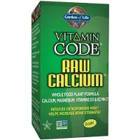 Garden of life , Vitamin Code, RAW Kalcium, 60 Vegetariska Kapslar