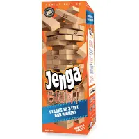 Hasbro Jenga Giant Familjeträ Stacking Spel (01506-19-noAcc)
