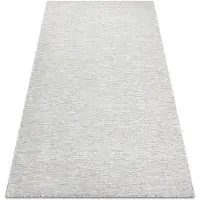 Rugsx Matta SISAL PATIO 3077 ruter Flatvävd grå / beige 117x170 cm