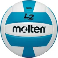 Molten Premium Competition L2 Volleyboll NFHS Godknd Aqua/White
