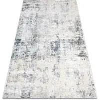 Rugsx Matta ACRYLIC ELITRA 6202 Abstraktion vintage elfenben / blå 240x350 cm