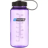 Nalgene Tritan BPA-fri vattenflaska med bred mun lila 16 oz (342056)