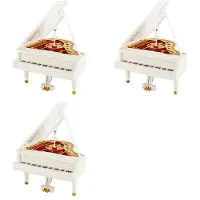 Melitt 3X Dansande Pianomusikdosa Nyårspresent Present Flickans Födelsedag Romantisk Present Musikdosa Heminredning