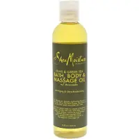 Shea Moisture SheaMoisture Massage Oil - Oliv & grnt te med avokadoolja Djupt fuktgivande bad- och kroppsmassageoljor fr torr hud 8 Fl Oz