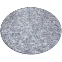 Rugsx Matta, runda POZZOLANA grå cirkel 170 cm