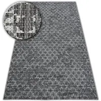 Rugsx Matta SISAL LOFT 21145 BOHO ivory/silver/grå 140x200 cm